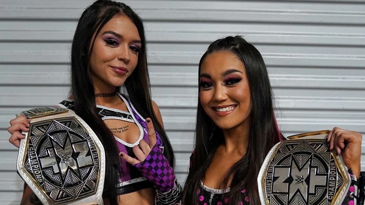 Roxanne Perez Y Cora Jade Ganan Los Campeonatos Por Parejas En Nxt