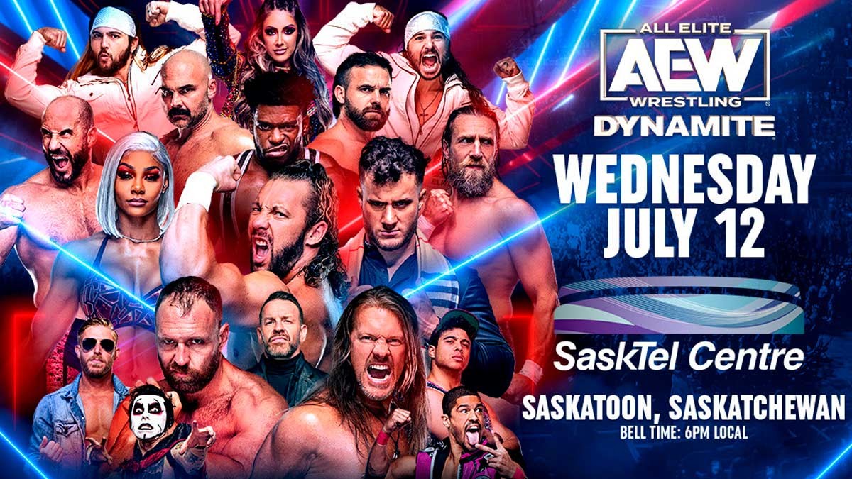 All Elite Wrestling Presenta La Cartelera De Aew Dynamite Del De Julio