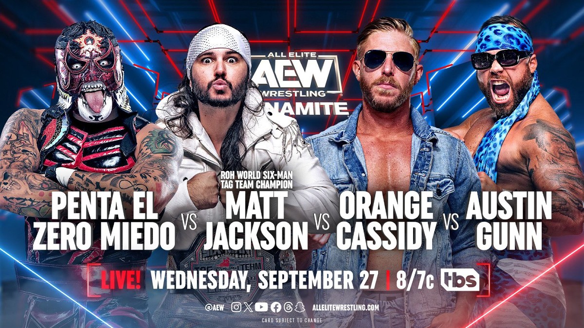 All Elite Wrestling Anuncia Parte De La Cartelera De Aew Dynamite Del