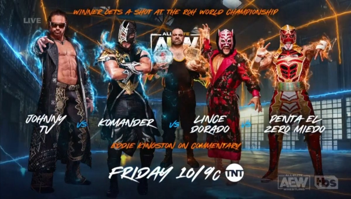 All Elite Wrestling Anuncia La Cartelera Del De Octubre De Aew Rampage