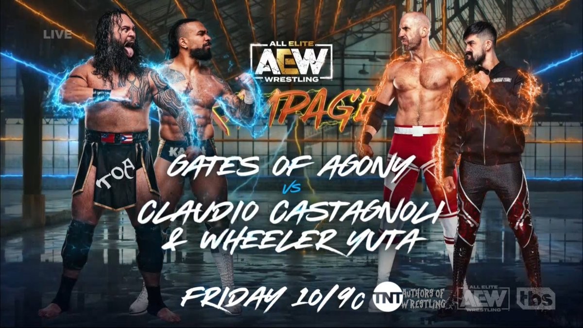 All Elite Wrestling Anuncia La Cartelera Del 13 De Octubre De AEW Rampage