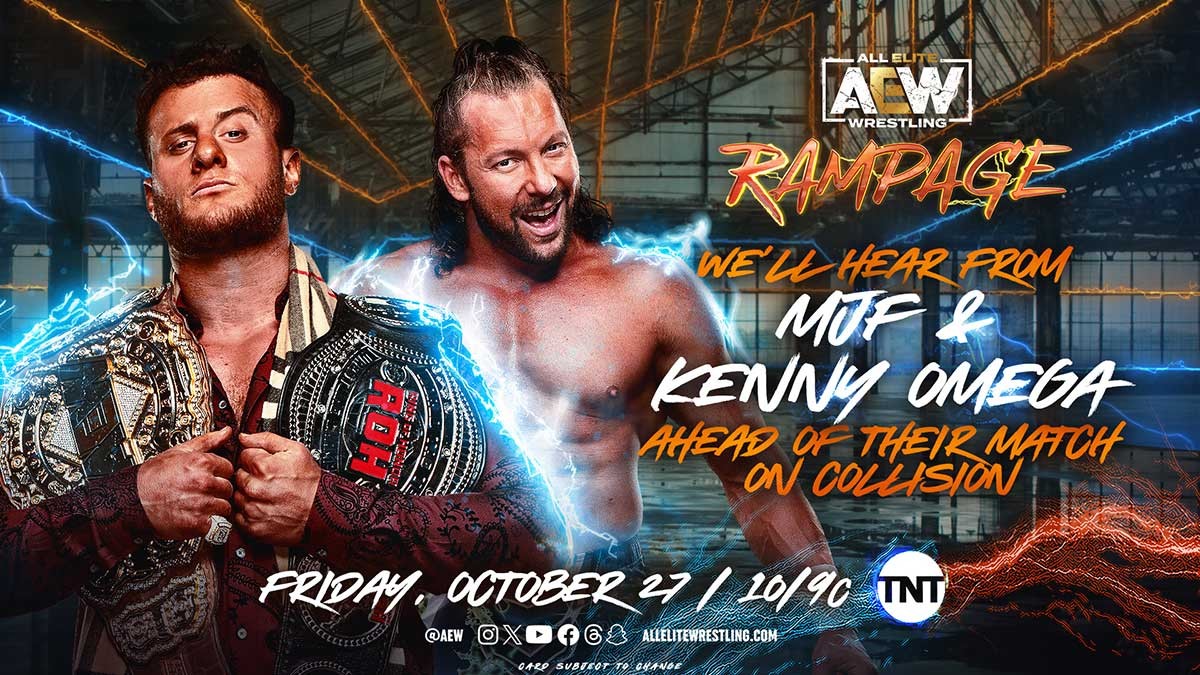 All Elite Wrestling Anuncia La Cartelera Del 27 De Octubre De AEW Rampage