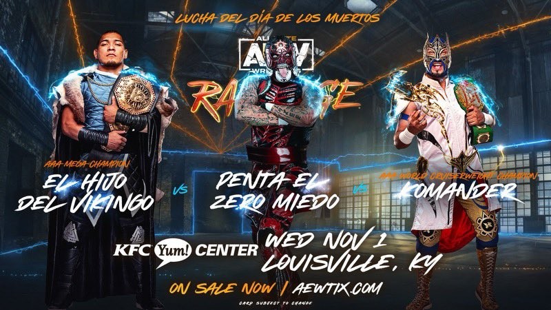 All Elite Wrestling Anuncia La Cartelera Del De Noviembre De Aew Rampage