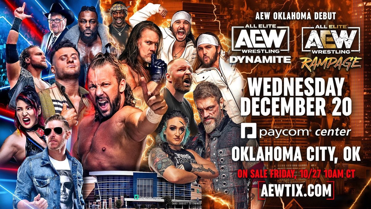 All Elite Wrestling Ampl A La Cartelera De Aew Dynamite Holiday Bash