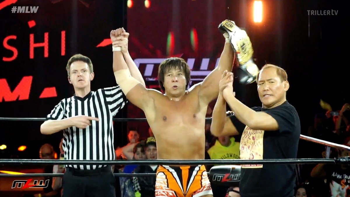 Satoshi Kojima se convierte en nuevo campeón mundial Heavyweight de MLW