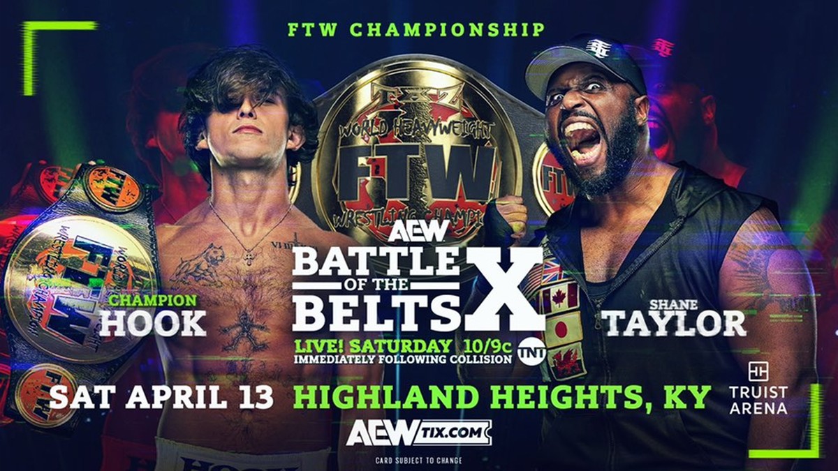 AEW Anuncia Los Primeros Combates De Battle Of The Belts X