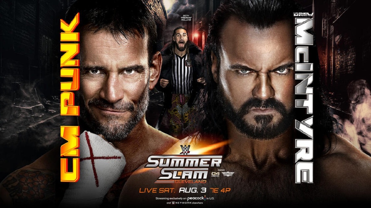 Cm Punk Enfrentar A Drew Mcintyre En Wwe Summerslam