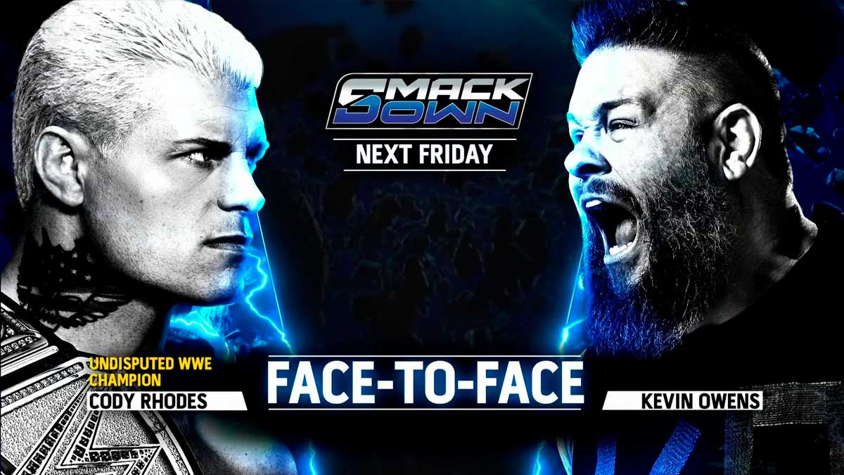 Cody Rhodes y Kevin Owens tendrán un careo en el próximo SmackDown