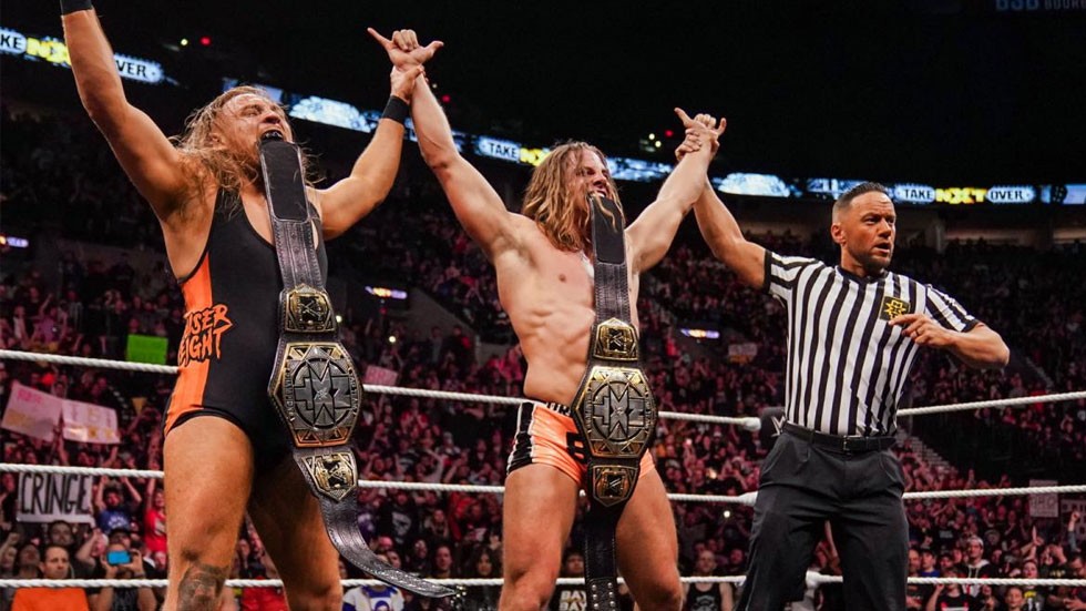 The Broserweights Ganan Los Campeonatos Por Parejas De Nxt En Takeover