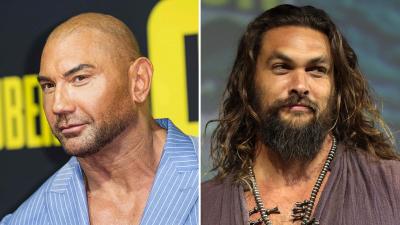 Batista y Jason Momoa