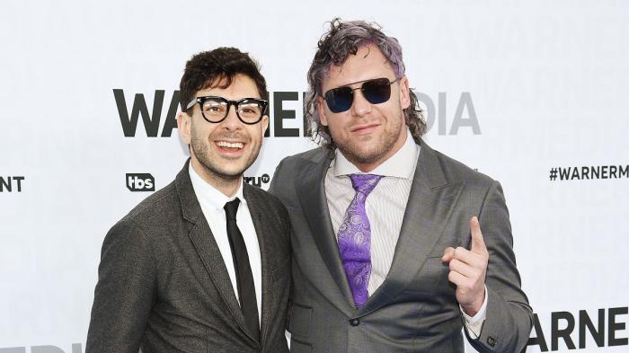 Tony Khan y Kenny Omega