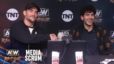 Tony Khan y CM Punk