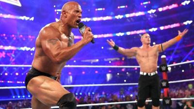 The Rock y John Cena