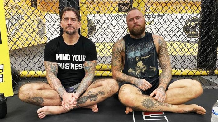 CM Punk y Aleister Black