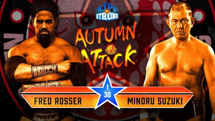 NJPW encuentros para AUTUMN ATTACK 2021