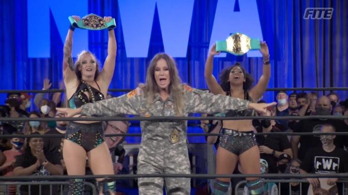 Allysin Kay y Marti Belle Campeonas Mundiales por Parejas de NWA