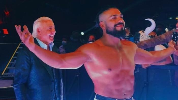 Ric Flair y Andrade