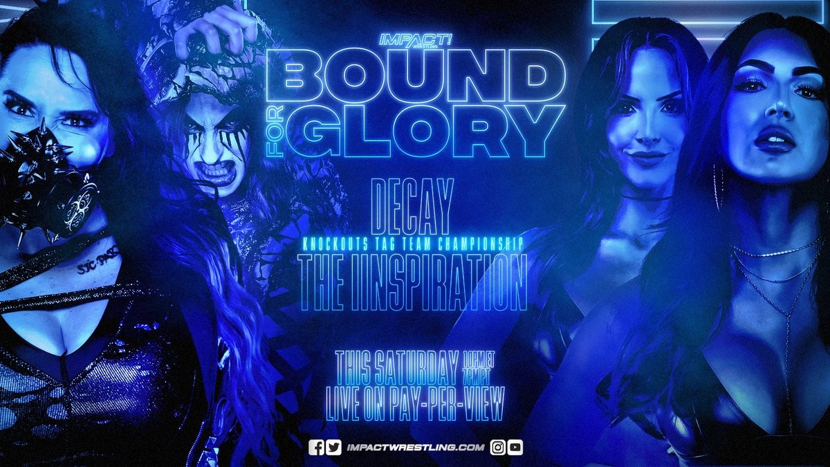 The IInspiration ganan los Campeonatos de Knockouts por Parejas en IMPACT Bound for Glory 2021
