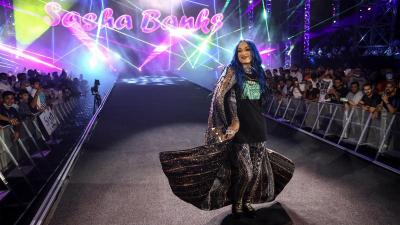 Sasha Banks en WWE Crown Jewel