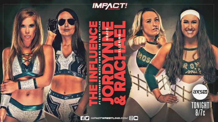 The Influence vs Jordynne Grace y Rachael Ellering