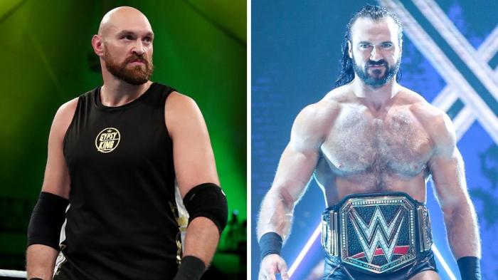 Tyson Fury y Drew McIntyre