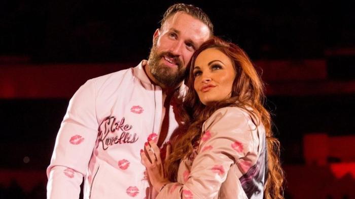 Maria Kanellis y Mike Bennett