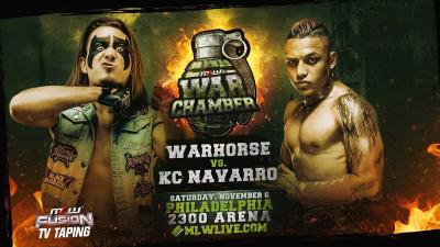 Warhorse vs. KC Navarro MLW War Chamber