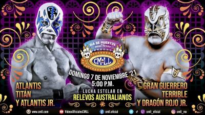 CMLL Dia de Muertos en Arena México