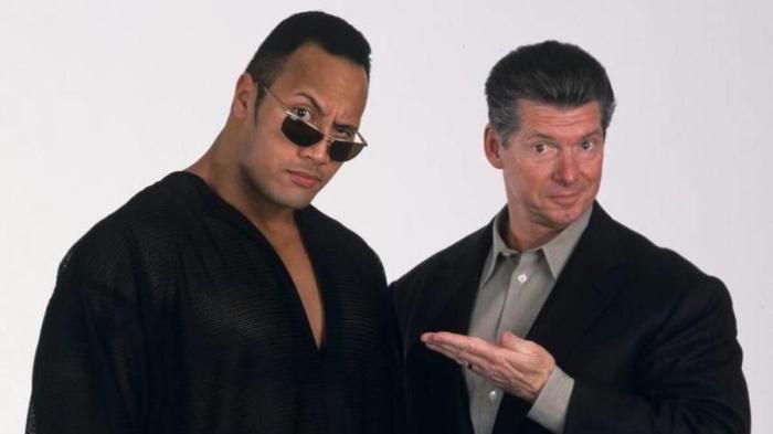 The Rock y Vince McMahon