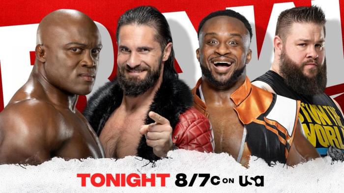 Big E vs. Bobby Lashley vs. Seth Rollins vs. Kevin Owens