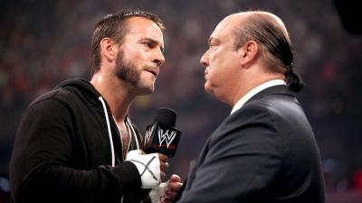 Paul Heyman y CM Punk