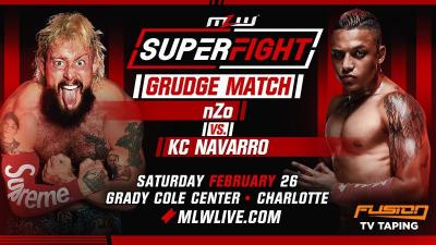 nZo vs. KC Navarro MLW Superfight