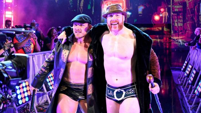 Sheamus y Ridge Holland