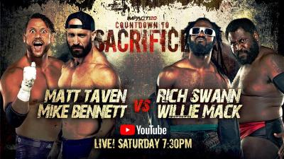 Countdown to Sacrifice (Rich Swann y Willie Mack vs. The OGK)
