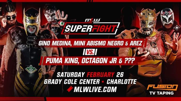 Lucha de Trios MLW Superfight