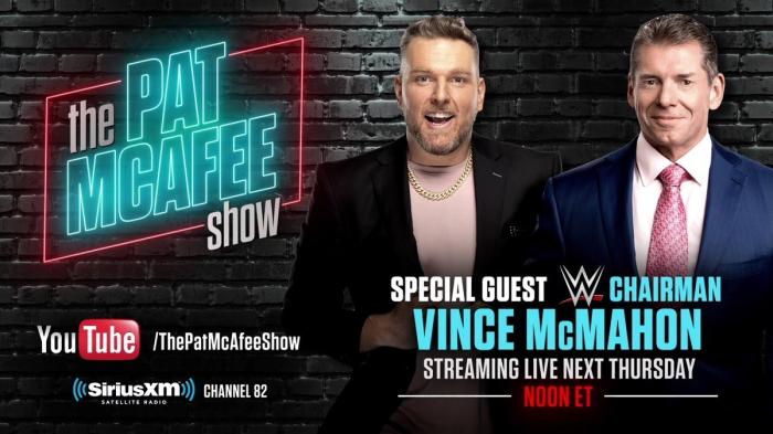 Vince McMahon estará presente en el programa de Pat McAfee este jueves