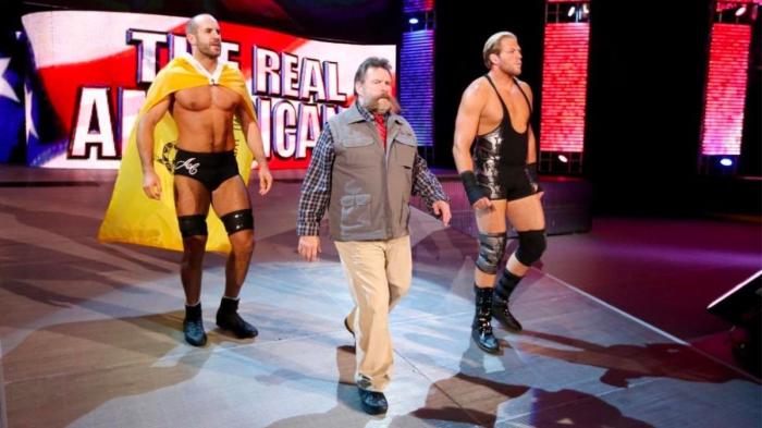 Cesaro, Dutch Mantell, Jack Swagger