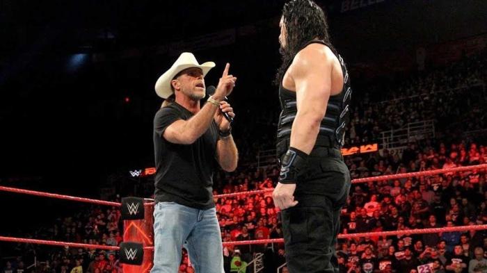 Roman Reigns y Shawn Michaels