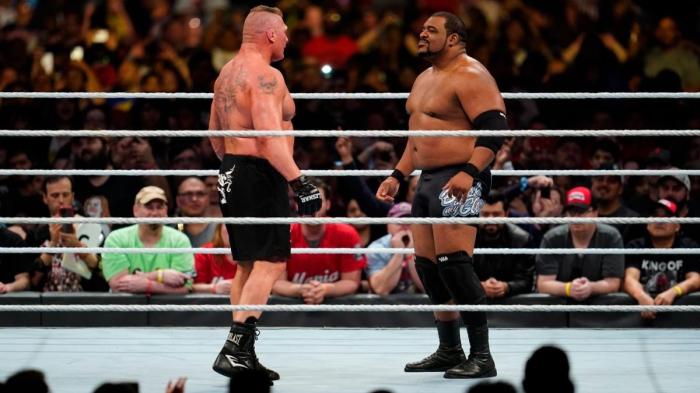 Keith Lee y Brock Lesnar