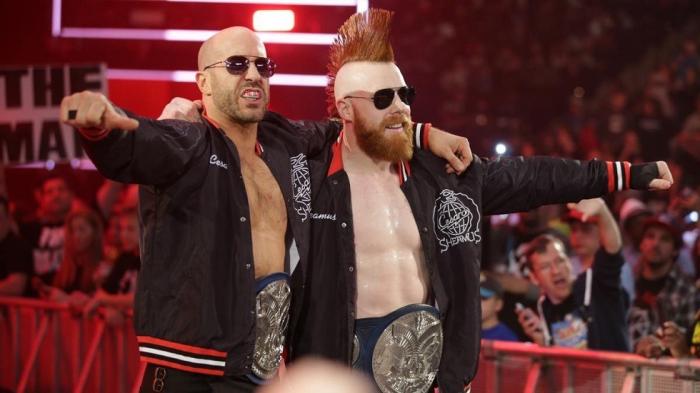 Sheamus y Cesaro