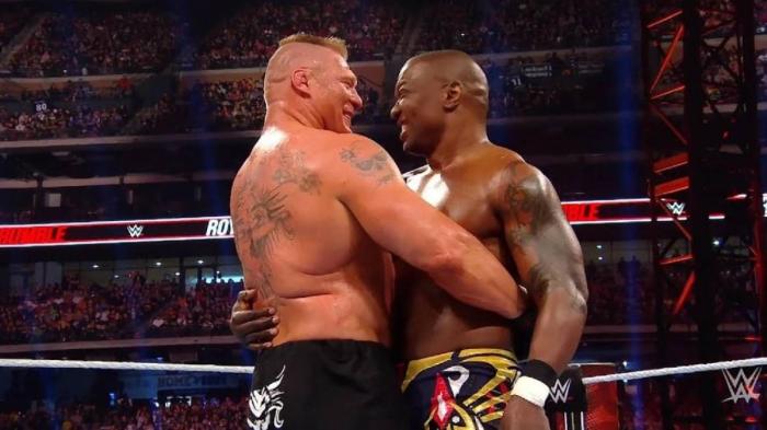 Brock Lesnar y Shelton Benjamin