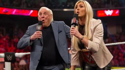 Charlotte y Ric Flair