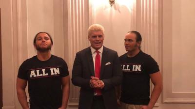 Cody Rhodes y The Young Bucks (ALL IN)