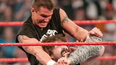 Randy Orton y Mick Foley