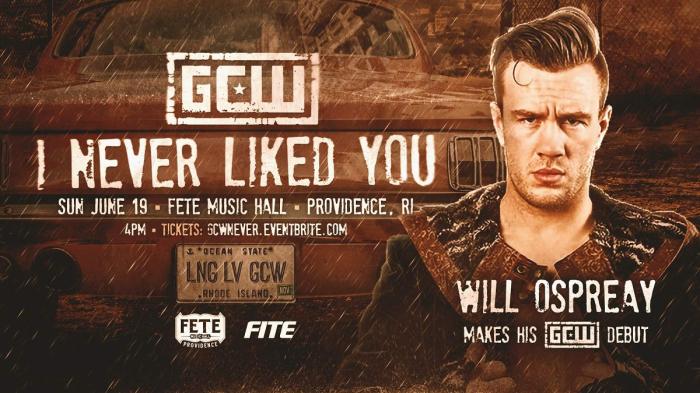 Póster de Will Ospreay (GCW)