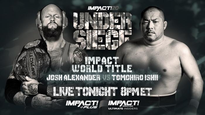 Josh Alexander (c) vs. Tomohiro Ishii