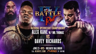 Alex Kane vs. Davey Richards MLW Battle Riot IV