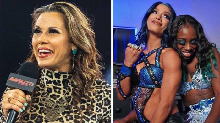 Mickie James, Naomi y Sasha Banks