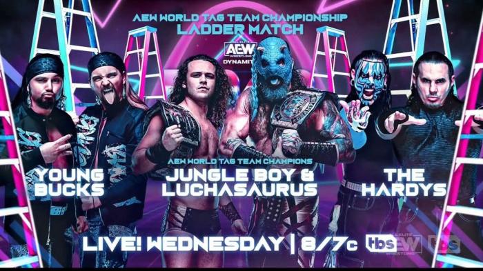 AEW retira el combate de escaleras por los Campeonatos Mundiales en Parejas de Dynamite