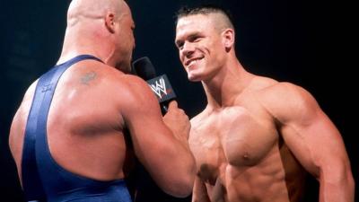 John Cena y Kurt Angle